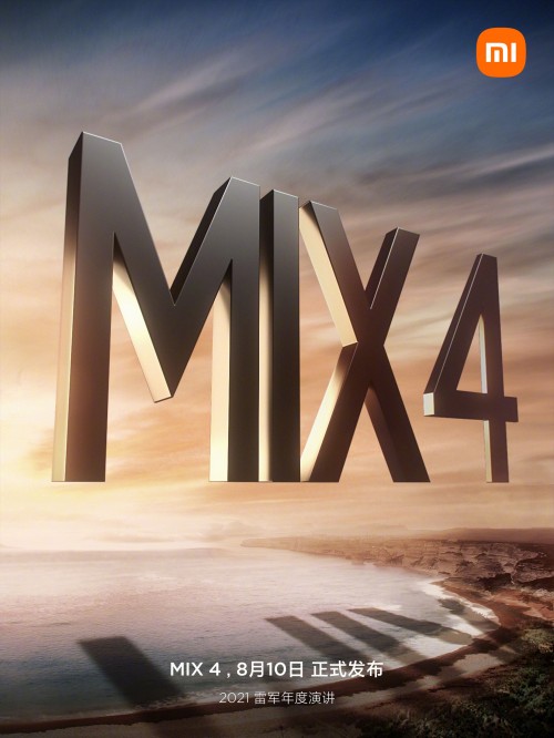 پوستر Mi Mix 4